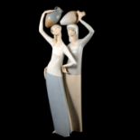 Large Lladro group, Two Women with Flagons