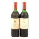1969 Grand vin de Chateau Latour, Pauillac, premier grand cru classe - 2 bottles