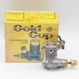 HIRTENBERGER HP 21 VT Viertakt FS RC glow engine, boxed.