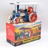 Wilesco Dampftraktor live steam D40 'Old Smokey' traction engine, boxed with instruction booklet