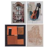 Four modern prints, including two by Rosina Wachtmeister