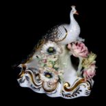 Royal Crown Derby model, Peacock,