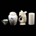 Quantity of decorative Art Deco tea ware, and other ornaments