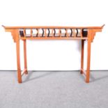 Chinese hardwood console table, modern,