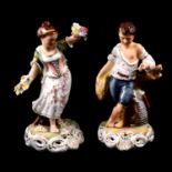 Two Royal Crown Derby figures,