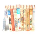 Six Biggles books and four Enid Blyton stories