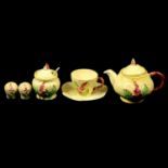 Carlton Ware Foxglove pattern tea and sandwich set