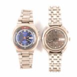 Two Seiko Bell-Matic wristwatches,