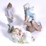 Three Lladro figurines