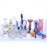 Large quantity of Victorian and later decorative glassware