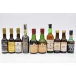 Collection of miniature Port, Sherry and Madeira, 1960s-1980s bottlings
