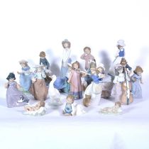 Collection of Nao figurines