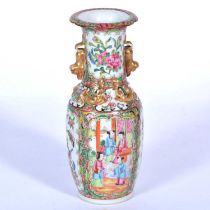 Chinese Famille Verte porcelain vase