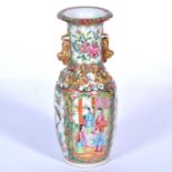 Chinese Famille Verte porcelain vase