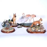 Collection of Border Fine Arts animal models, and others