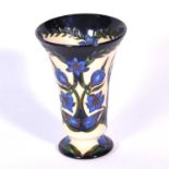 Moorcroft Pottery, a Kaffir Lily pattern vase