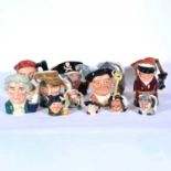 Collection of Royal Doulton Character Jugs
