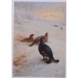 § After Archibald Thorburn, four limited edition prints and one other,