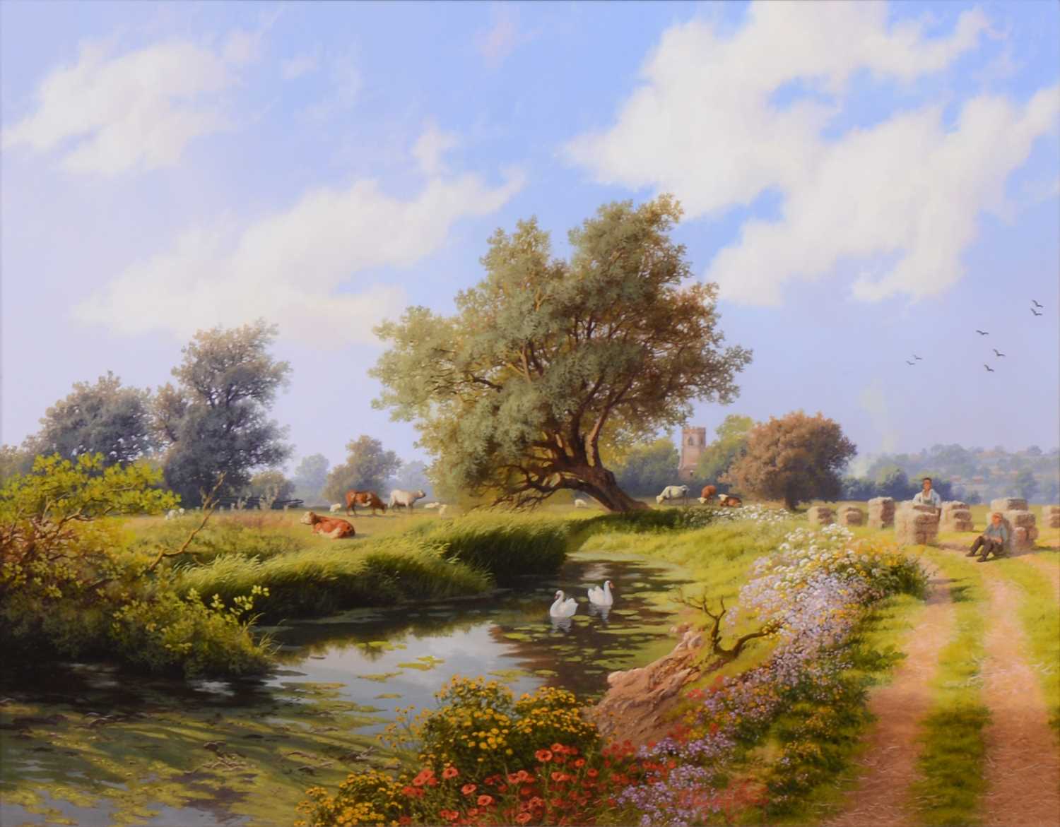 § Daniel van der Putten, Spring beside the River Nene, Flore, Northamptonshire