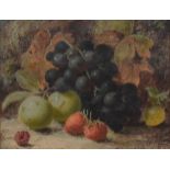 Oliver Clare, Still life of fruit, a pair