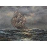 Henry Scott, Clipper in stormy seas