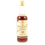 Macallan 100 proof, single Speyside malt whisky, 1990s botlling