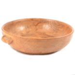 Robert 'Mouseman' Thompson, carved oak fruit bowl