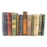 Collection of books with Glasgow School bindings, including designs by Talwin Morris & Charles Renni