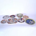 Mixed quantity of oriental plates, bowls etc