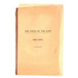 Military Interest - The Path of the Lion 1944-1945.. Account of the Battles of the 15th Scottish Div