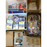 Railway interest; a collection of items including brochures, magazines, DVDs, books etc