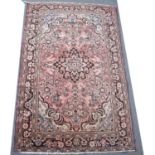 Persian wool rug,