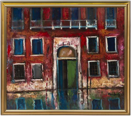 Marian Condruz (1952-2018) Palazzo a Venezia - Image 2 of 3