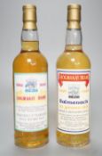 Two exclusive Master of Malt series whiskies: Hogmanay dram 1993/1994 Tomintoul 17 year old,