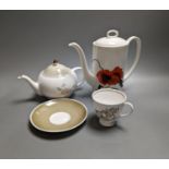 Mixed Susie Cooper (Wedgwood) teawares
