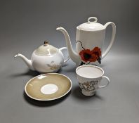 Mixed Susie Cooper (Wedgwood) teawares