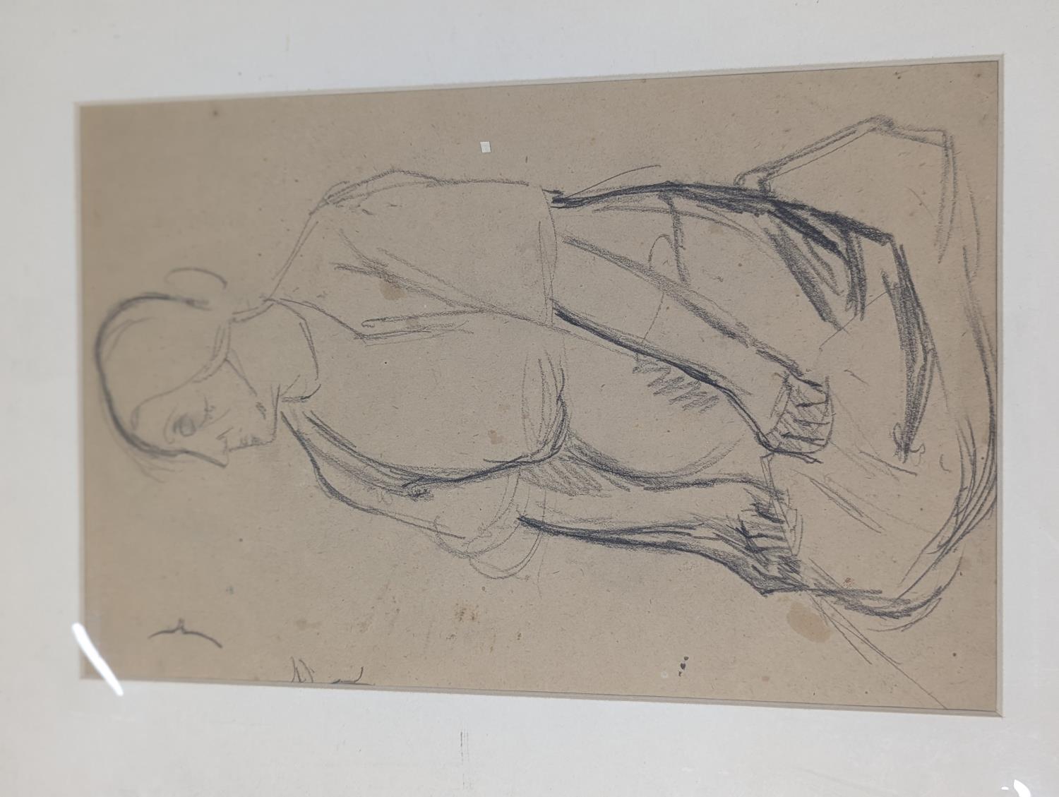 Jean Marchand (1883-1941), a group of assorted unframed works, drawings and watercolours, assorted - Image 4 of 4