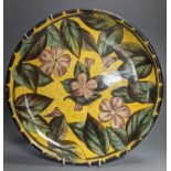 A Doulton & Co. Aesthetic period dish, late 19th century 31cm