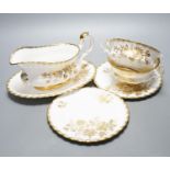 A Royal Albert ‘Golden Glory’ dinner service