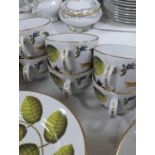 A Royal Worcester “Blind Earl”, pattern dinner and tea service.