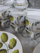 A Royal Worcester “Blind Earl”, pattern dinner and tea service.