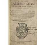 ° Horace - Dionysii Lambini Monstroliensis Regii Professoris, in Q. Horatium Flaccum .... 2