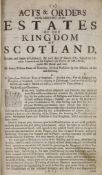 ° [Scotland] Laws and Acts (of Scotland)' approx. 12 various, William & Mary (1689) - Ann (1707).