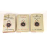 ° Tolkien, John, Ronald, Reuel - The Lord of the Rings, 1st editions, 2nd impressions of The Two