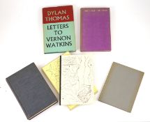 ° Thomas, Dylan - 5 works by, or about, consisting - Letters to Vernon Watkins, 8vo, cloth, in