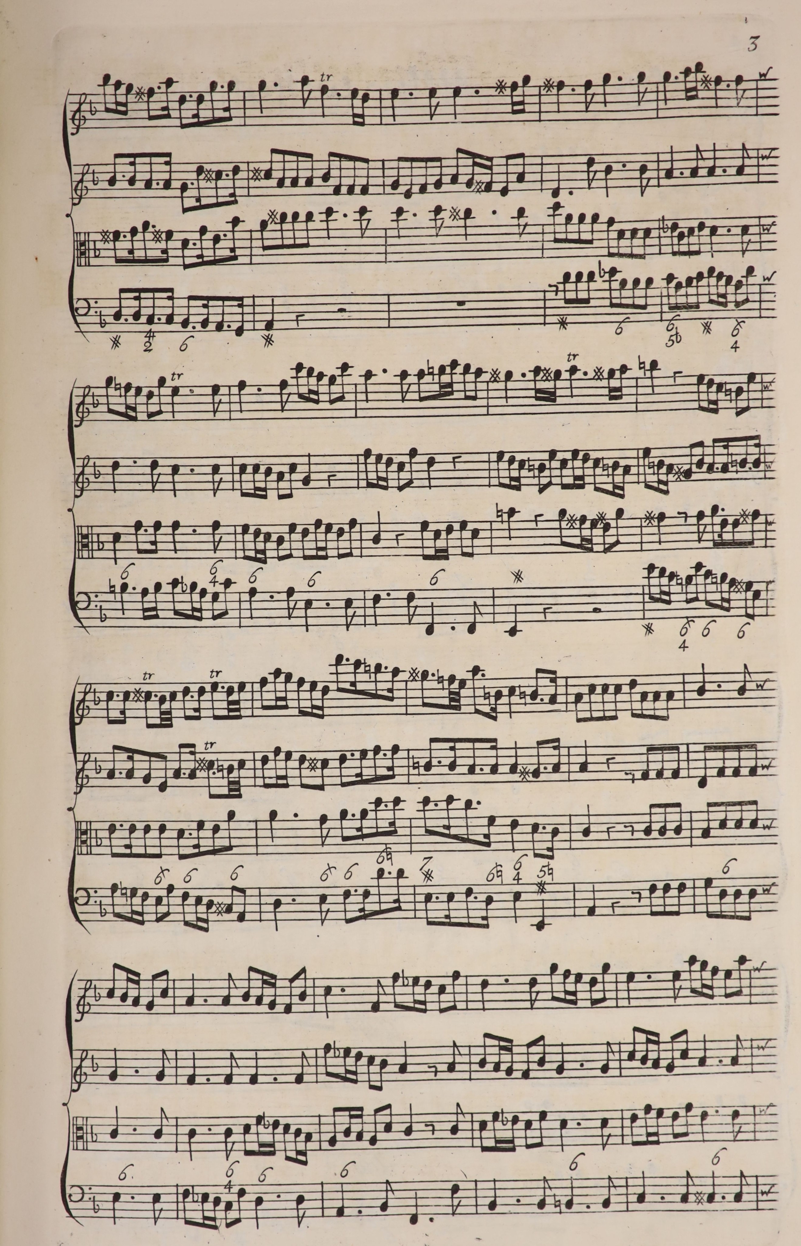 ° Dryden, John. and Handel, George Frideric - Alexander’s Feast or the Power of Musick (sic). An Ode - Image 2 of 4