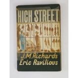 ° Richards, J.M - High Street, illustrated by Eric Ravilious, 8vo, original pictorial boards,