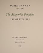 Tanner, Robin (British 1904-1988) - The Memorial Portfolio, folio, the complete set of 12 etchings