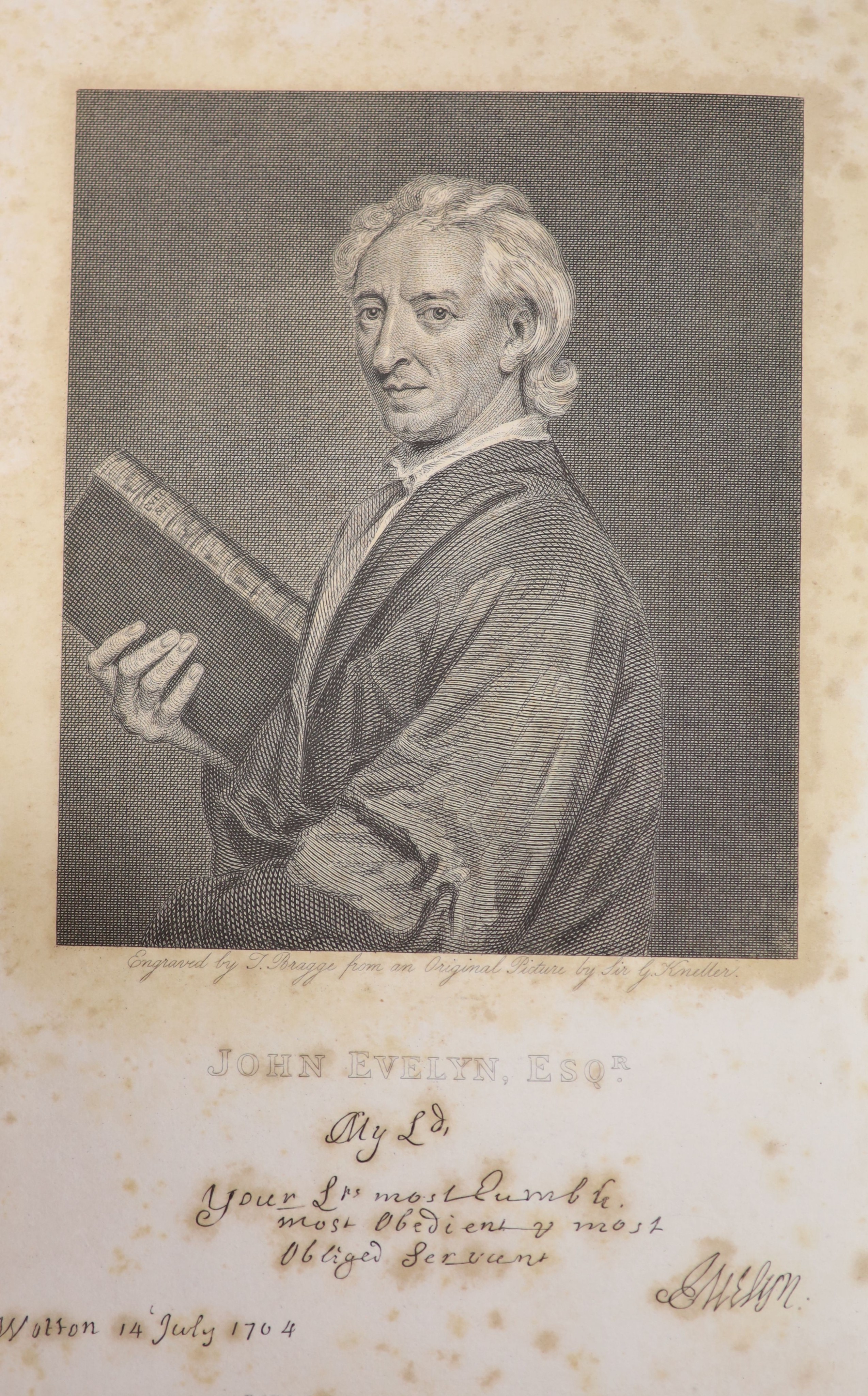 ° Bray, William (editor) - Memoirs of John Evelyn, Esq; F.R.S. Author of the “Sylva”… Comprising his - Image 3 of 4