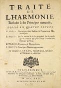 ° Rameau, John-Philippe - Traite de L’Harmonie Reduite a ses Principes Naturels; Divise en quatre